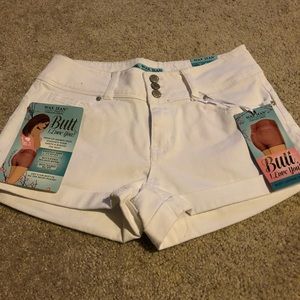 Fashion Nova Booty Lifting White Shorts